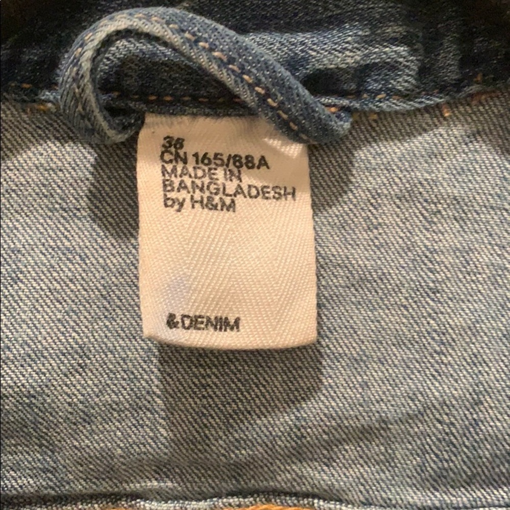 SOLD! Denim jacket - Picture 2 of 4